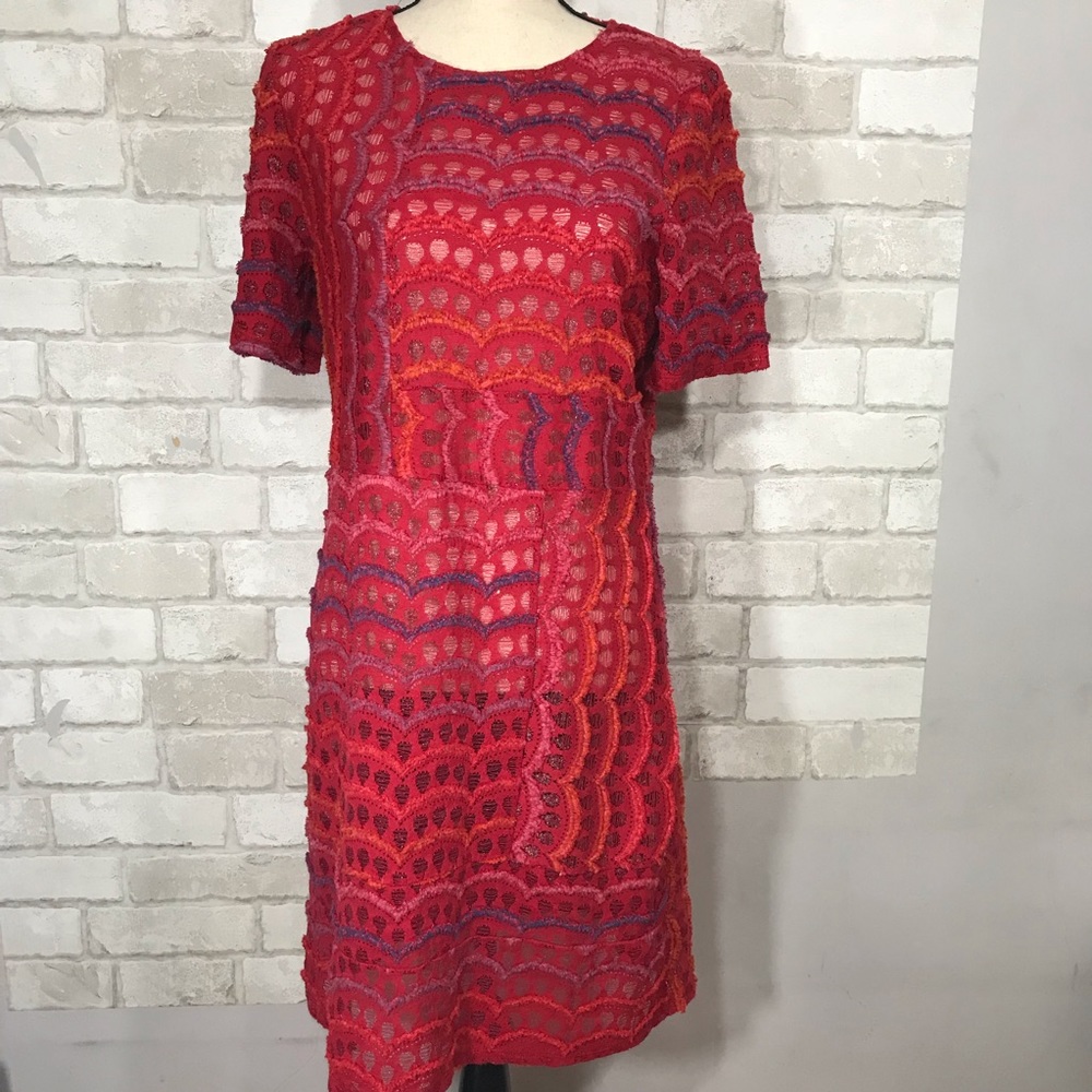 Eva Franco patterned shift dress